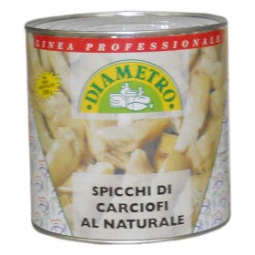 CARCIOFI SPICCHI NAT.DIAMETRO KG.2,6